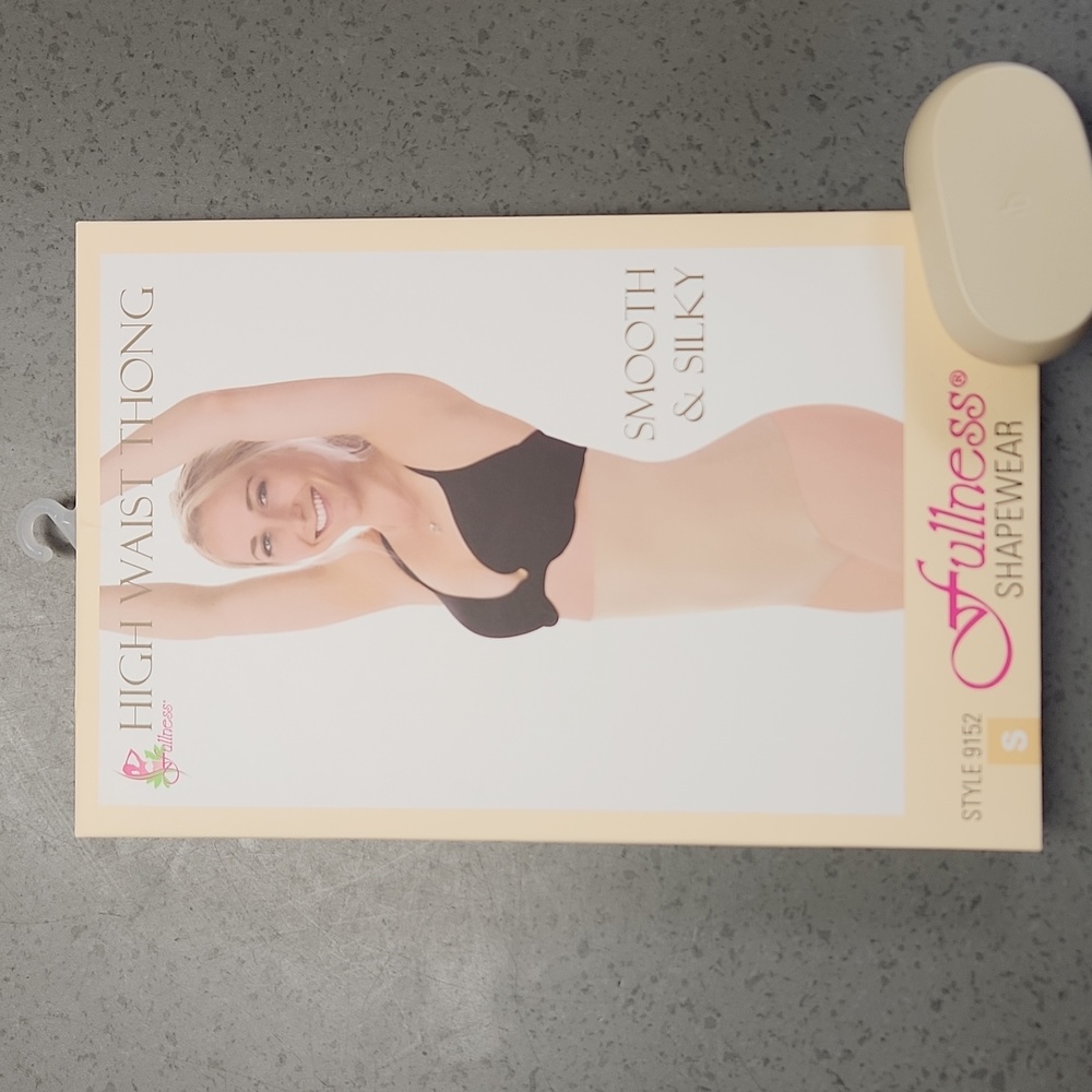 High Waist Thong in Nude Color Size XL